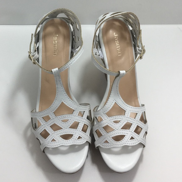 Jasmin Caged Wedges - Picture 2 of 7